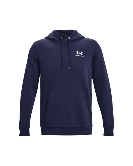 Sweat à capuche Homme UA ESSENTIAL FLEECE HOODIE Bleu