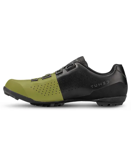 Chaussures Gravel Unisexe GRAVEL TUNED Noir/Vert