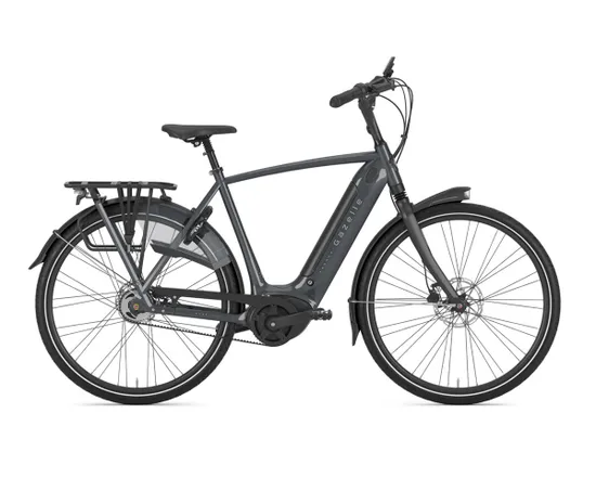 Vélo électrique urbain Homme GRENOBLE C5 HMB 500WH Gris Anthracite