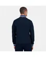 Sweat zip HERITAGE Homme Bleu
