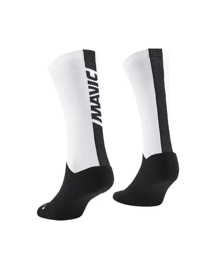 Chaussettes Unisexe MAVIC LOGO Blanc/Noir