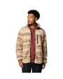 Veste polaire zip Homme WINTER PASS PRINTED FLEECE II Beige