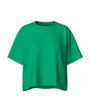 Sweatshirt manches courtes Femme PCCHILLI SUMMER 2/4 LOOSE SWEAT NOOS BC Vert