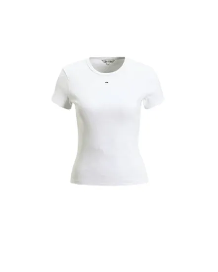 T-Shirt Femme TJW Slim Essential Rib SS Ext