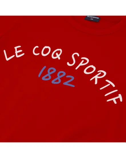 T-shirt Enfant TRICOLOR TEE SS N2 ENFANT PUR ROUGE Rouge