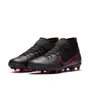 Chaussures de football enfant JR SUPERFLY 7 CLUB FG/MG Noir