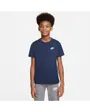 T-shirt manches courtes Enfant plus âgé B NSW TEE EMB FUTURA Bleu