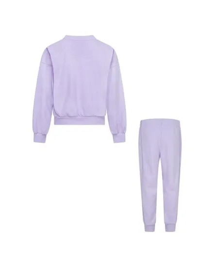 Ensemble de survetement Fille NKG ESSENTIALS CREW SET Violet