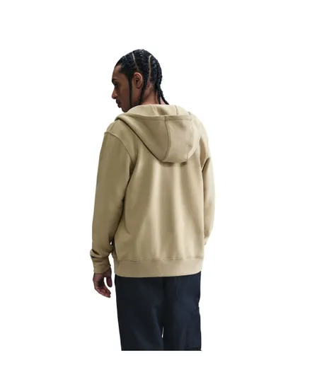 Sweat zip à capuche Homme M NK CLUB BB FZ HOODIE Beige
