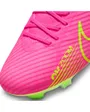 Crampons de football Homme ZOOM VAPOR 15 ACADEMY FG/MG Rose