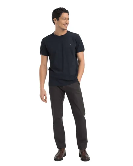 T-shirt col rond Homme TSUYO Marine