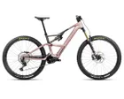 VTT électrique tout suspendu Unisexe RISE LT M10 630W Rose/Carbone