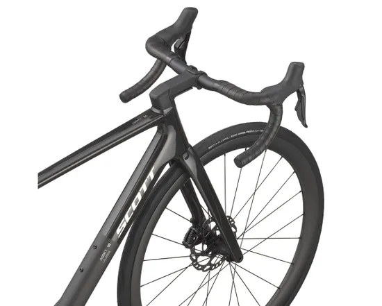 Vélo de route Unisexe ADDICT RC 30 Noir Carbone