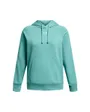 Sweat à capuche Femme UA RIVAL FLEECE HOODIE Bleu