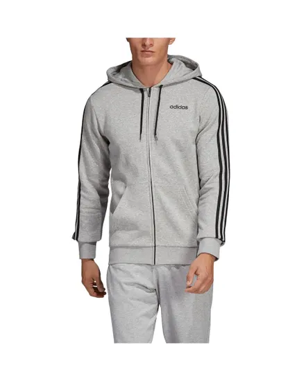 Sweatshirt homme E 3S FZ FL Gris