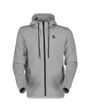 Sweat à capuche Homme TECH ZIP HOODY Gris