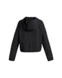 Veste zip Fille UA RIVAL WOVEN HD JACKET Noir