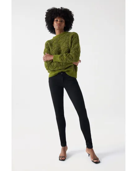 Jean Femme WONDER SKINNY TRUE BLACK Noir