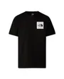 T-shirt Homme M SS FINE TEE Noir