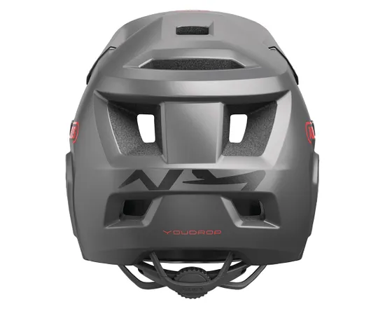 Casque VTT Enfant YOUDROP FF Argent Titane