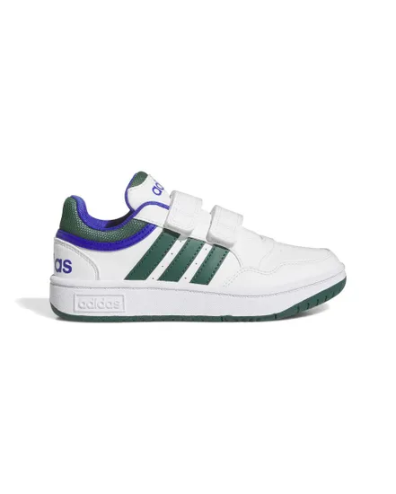 Chaussures Enfant HOOPS 3.0 CF C Blanc