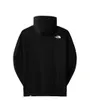 Sweat à capuche manches longues Homme M SIMPLE DOME HOODIE Noir