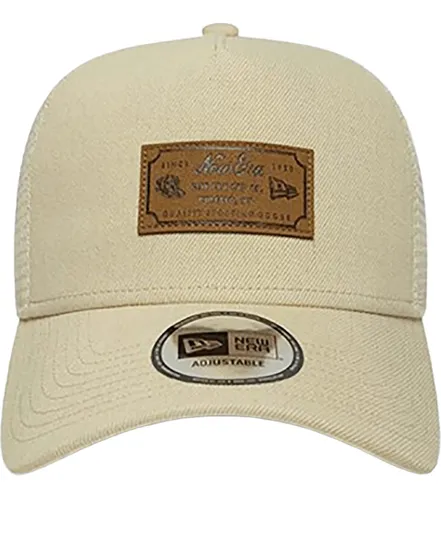 Casquette Trucker Homme Denim Leather Patch New Era