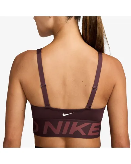 Brassière Femme W NP INDY PLUNGE BRA BOLD Bordeaux