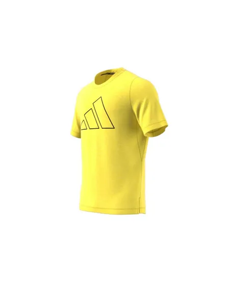 Tee shirt manche courte Homme TI 3BAR TEE Jaune
