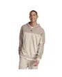 Sweat à capuche manches longues Homme M MEL HD Beige