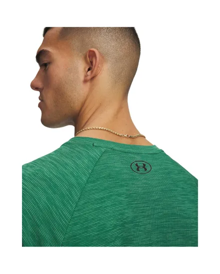 T-shirt Homme UA TECH TEXTURED SS Vert