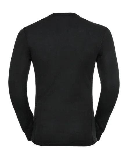 T-shirt manches longues et col rond Homme ACTIVE WARM ECO Noir