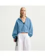 Sweat À Capuche Zippé Femme Studio Fleece