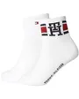 Lot de 2 paires de chaussettes Homme QUARTER 2P SPORT Blanc