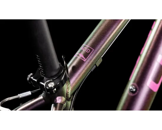 VTT semi rigide Enfant ACID 240 Violet/Rose