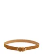 Ceinture Femme PCJUVA Suede Jeans Belt Noos