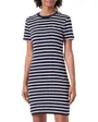 Robe courte Femme NEW CODY STR SLIM SHORT DRS SS Bleu Marine