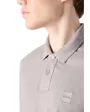 Polo manches longues Homme PASSERBY Gris Clair