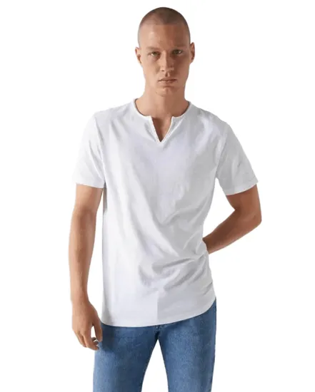 T-Shirt Homme New Vneck Basic Slim Fit
