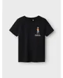 T-shirt manches courtes Enfant NKMDIO ONEPIECE SS NREG TOP BOX NOOS VDE Noir