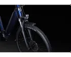 VTT électrique semi rigide Unisexe E-EXPLORER 5.5 LOW Bleu Hexagone