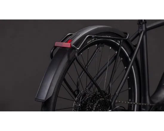 Vélo urbain électrique EDITOR HYBRID PRO 400X FE Charbon