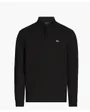 Polo manches longues Homme Noir