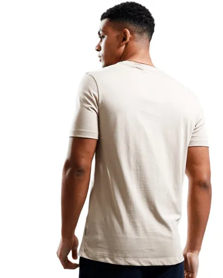 T-shirt col rond Homme THOMPSON Beige Clair