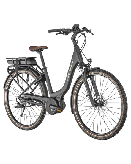 Vélo électrique urbain Unisexe SUB ACTIVE ERIDE10 UNISEX RACK Noir