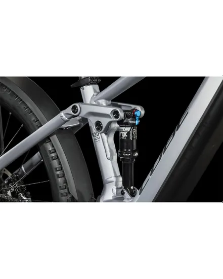 VTT électrique tout suspendu Unisexe STEREO HYBRID 120 RACE ALLROAD 750 Argent