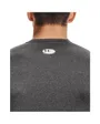 T-Shirt ML Homme UA HG ARMOUR COMP LS Gris