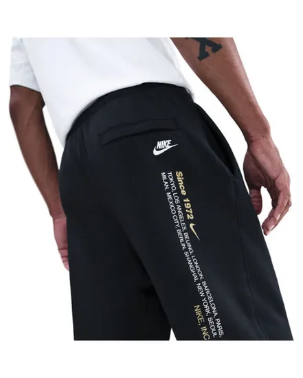 Pantalon de survetement Homme M NK CLUB BNGEE PNT SWSH SPRT Noir