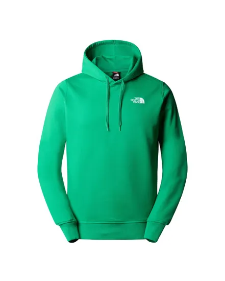 Sweat à capuche Homme M SEASONAL DREW PEAK PULLOVER LIGHT Vert