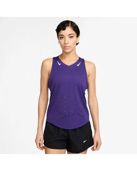 Débardeur Femme W NK ARSWFT DFADV SINGLET Violet